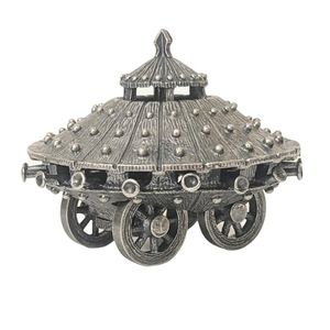 Gori & Zucchi Italy Silver Leonardo da Vinci's Tank